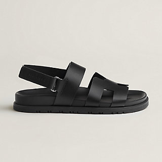 快適な履き心地♪ HERMES ジーニアス テクノサンダル ブラック 大人気！HERMES Genius sandal / ジーニアス テクノサンダル